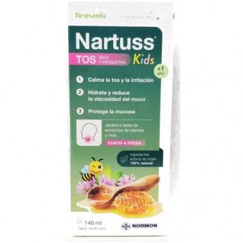 Bensania Nartuss Kids Tos Seca y Productiva 140ml