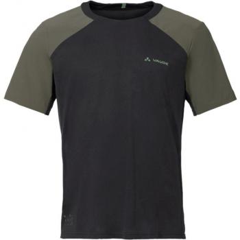 Vaude Bike Camiseta Manga Corta Moab Pro - Camiseta de ciclismo para hombre, color negro, talla XL