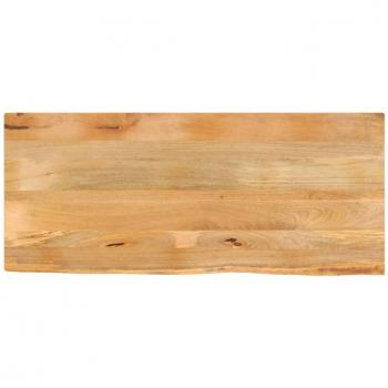 Bordes de mesa Live 140x60x2,5 cm Madera maciza de mango Marrón