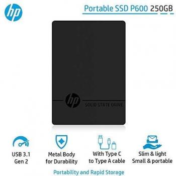 HP Portable SSD P600 250GB USB Type-C