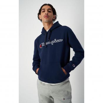 Sudadera con capucha Champion Rochester Logo - Azul Melange - Hombre