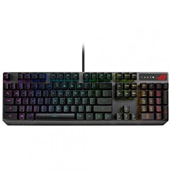 ASUS ROG Strix Scope RX Teclado Gaming con interruptores rojos y diseño QWERTY en color negro