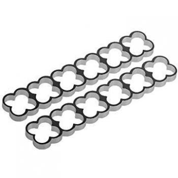 Alphacool 24775 Eiskamm Alu X24-4mm silver - 2 pcs Modding Eiskamm