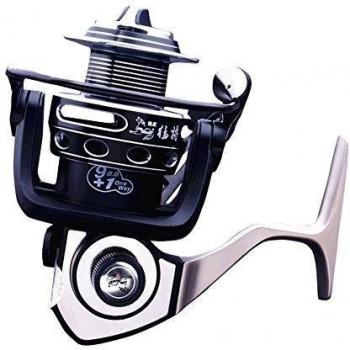 Winbest 9 + 1bb 5.2:1 Cuerpo de Metal Negro Carrete Pesca MJ3000