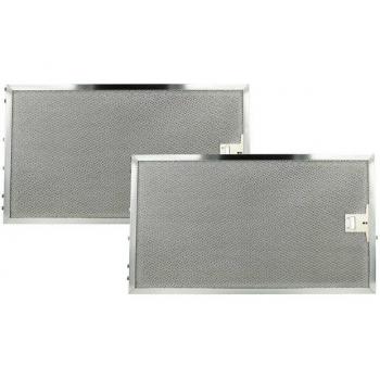 2x Filtro Metálico de Grasa Compatible con Campana Extractora Miele - Vhbw
