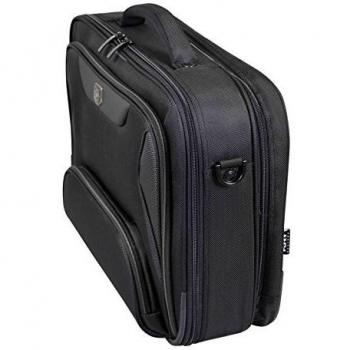 PORT DESIGNS Manhattan Clamshell BF Bolso para portátil de 14/15,6 '' y Tableta de 10.1, Negro