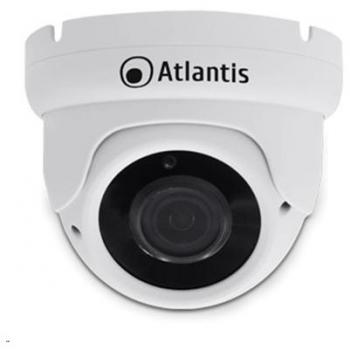 Cámara Dome IP PoE Atlantis UltraPlex 5MP 2592x1944 H.264/H.265 IR 10m SMD LED