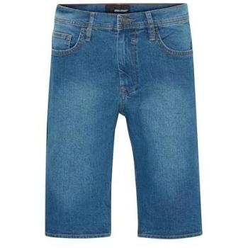 BLEND OF AMERICA mod. 20716430 Shorts Hombre 5 bolsillos elásticos Color: Denim Middle Blue Talla: M