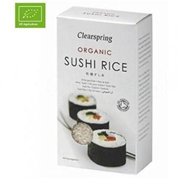 Arroz para sushi 500gr. Clearspring. 12un.