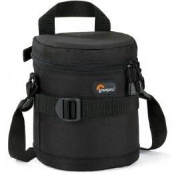 Lowepro LP36305-0WW, 11 x 14cm Lens Case with Detachable Shoulder Strap, Fits Standard Zoom Lens, Wide Angle Lens, for Professional Photographers, Black