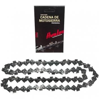 Cadena de Motosierra Avalon Procut 325 058 1.5-62 Eslabones Diente Redondo Alta Resistencia Compatible con Husqvarna y Dolmar