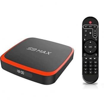 Caja de TV SUNNZO S9 MAX S905X3 4 + 32 Android 9.0 Dual-WiFi 2.4Ghz / 5Ghz 3D 4K USB 3.0 H.265