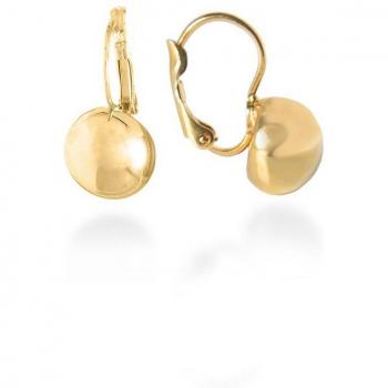 Pendientes Luxenter Nenje Essential de aleación de metal bañado en oro
