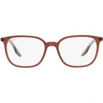 Ray-Ban RX 5406 (8171) Men's Eyeglasses - Brown Frame, Size 54, Blue Light Block Available