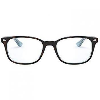 Ray-Ban RX5375 5883 Havana Square Unisex Eyeglasses