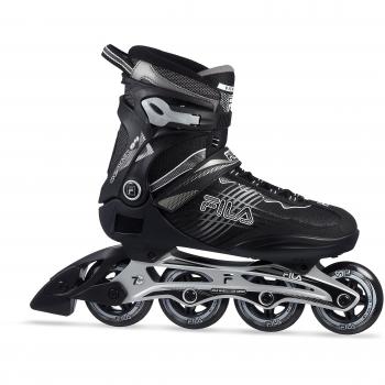 Fila reptix 84 Inline Skate, Unisex, Reptix 84, Negro/Plata, 8
