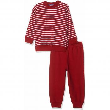 Pijama niños entretiempo rayas 100% algodón orgánico