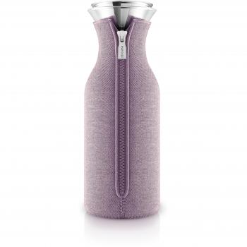 EVA SOLO – Arma para frigorífico | diseño escandinavo | 1 litro - 1.0l | vidrio borrosilicato de acero inoxidable | silicona | apto para lavavajillas | 100% libre de goteo | Nordic Rose Woven