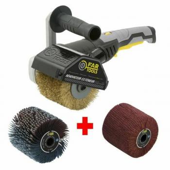 Lijadora excéntrica Fartools Rex120c - Potente motor de 1200W, diámetro del plato de lija de 125mm, velocidad variable de 6000 a 13000 rpm, diseño ergonómico y
