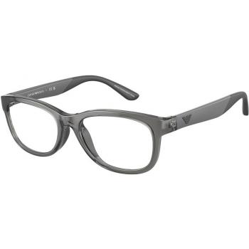 Emporio Armani EK3001F Asian Fit Kids 5215 Men's Eyeglasses Clear Size 49 - Blue Light Block Available (Frame Only)