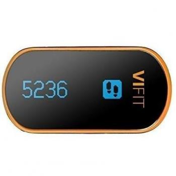 Medisana ViFit - Monitor de actividad, color negro / naranja