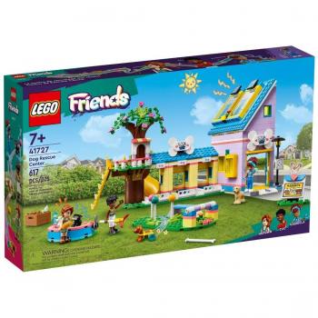 LEGO Friends 41727 Centro de Rescate Canino Juguete de Construcción con Mini Muñecas, Figuras de Perros y Pickle, Set Veterinario para Niños y Niñas de 7 Años en