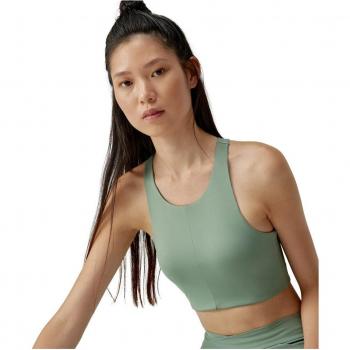 Top Isoka Iceberg Verde Halter Sostenible