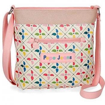 Pepe Jeans Tina Bandolera Multicolor 27x26x5 cms Piel Sintética