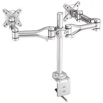 NewStar Soporte de Escritorio para Monitor Plata FPMA-D1030D Dobles 10-24 15kg