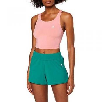 Odlo Bl Bottom Abstract Femininity - Pantalón Corto para Mujer, Primavera/Verano, BL Bottom Short Abstract Femininity - Pantalón Corto, Mujer, Color Tidepool, tamaño Medium