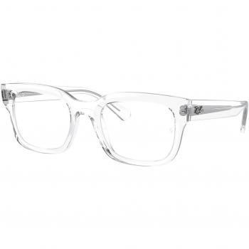 Ray-Ban RX7217F Chad Asian Fit 8321 Men's Eyeglasses Clear Size 54 (Frame Only) - Blue Light Block Available