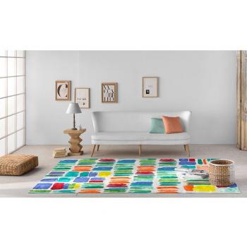NAF NAF - Alfombra decorativa LILLE multicolor 140x200 cm