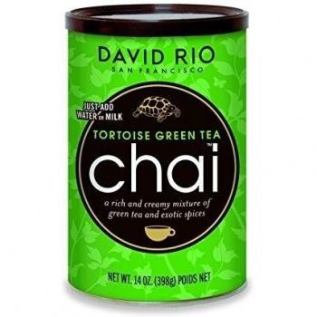 David Rio Chai Mix, Tortoise Green Tea, 14 Ounce   FlavorName: Tortoise Green Tea Size: 14 Ounce