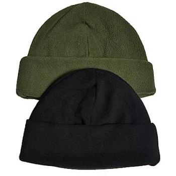 Urban Classics Fleece Beanie 2-Pack - Tini Olive/Black Unisex