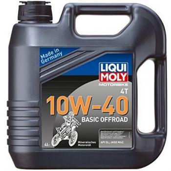 Liqui Moly 3062 - Aceite de motor, 4T, 10W-40, Basic Offroad, Booklet, 4 l
