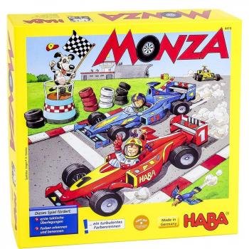 Monza Racing Board Game with Dice, Unisex Edition