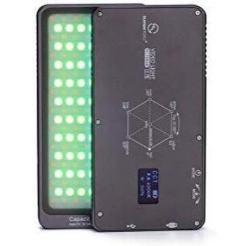 Sunwayfoto FL-70RGB Rechargeable Color Video LED Light with 4000mAh Battery