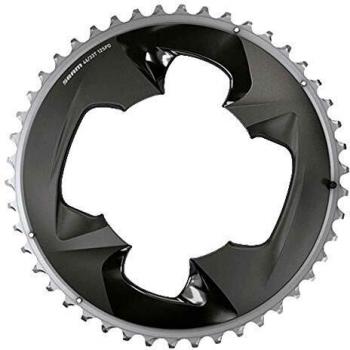 SRAM Unisex Road 107Bcd 2X12 Force con Cubierta Placa de Cadena, Gris Polar, 46t