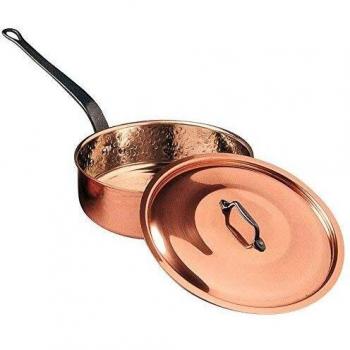 Sartén de Cobre Masivo con Tapa 24 cm Baumalu
