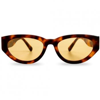Messy Weekend AUDREY Tortoiseshell Yellow Women's Sunglasses Standard Size