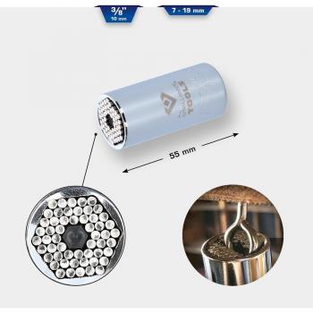 Inserto de llave de vaso multifunción 3/8, 7-19 mm BT021899
