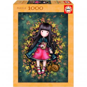 Educa Borras - Puzzle 1000 Piezas Autumn Leaves, Gorjuss (Ref. 17114)