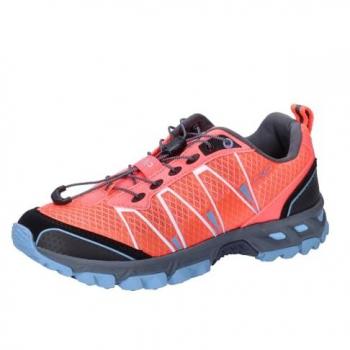 Zapatillas de Trail Running CMP Atlas Trail 3Q95266 para Mujer, Rojo Fluorescente, Talla 42