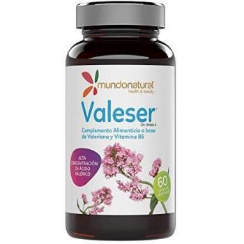 Valeser Mundonatural - Suplemento de 450mg, Paquete de 60 Cápsulas