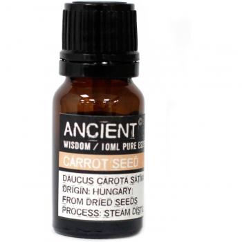 Aceite Esencial de Zanahoria - Estimula la Circulación, 100% puro, extracción por destilación al vapor, aroma terroso y dulce, propiedades antioxidantes y antiinflamatorias