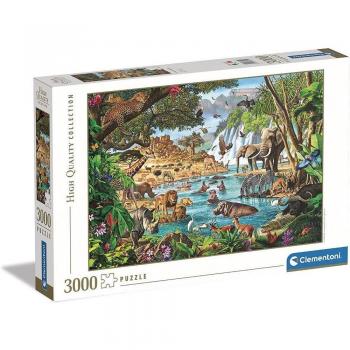 Puzzle African Watering Hole 3000 Pieces Jigsaw