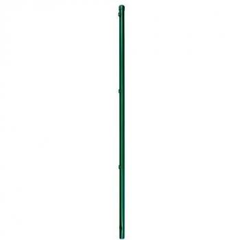 Poste de cercado galvanizado verde 38x1500 mm