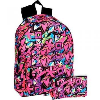 Montichelvo 077846 2017 Mochila Tipo Casual, 43 cm, 23 litros, Rosa