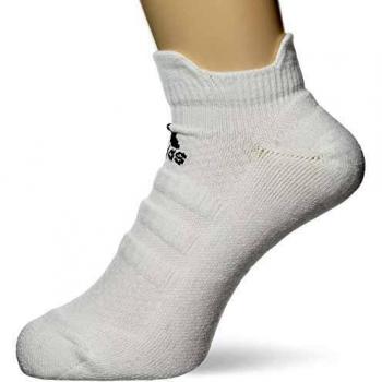 adidas Ask Low LC Socks, Unisex Adulto, White/Black/White, L