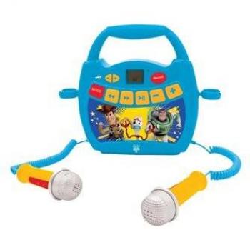 Reproductor de Karaoke Inalámbrico Portátil Toy Story con 2 Micrófonos